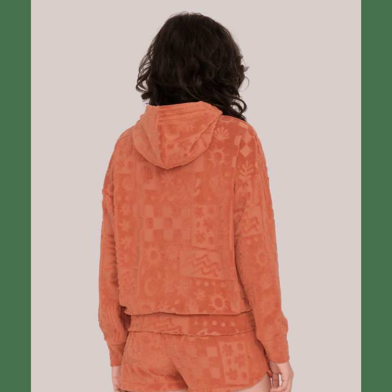 Sunny Wild Hoodie in Rosewood