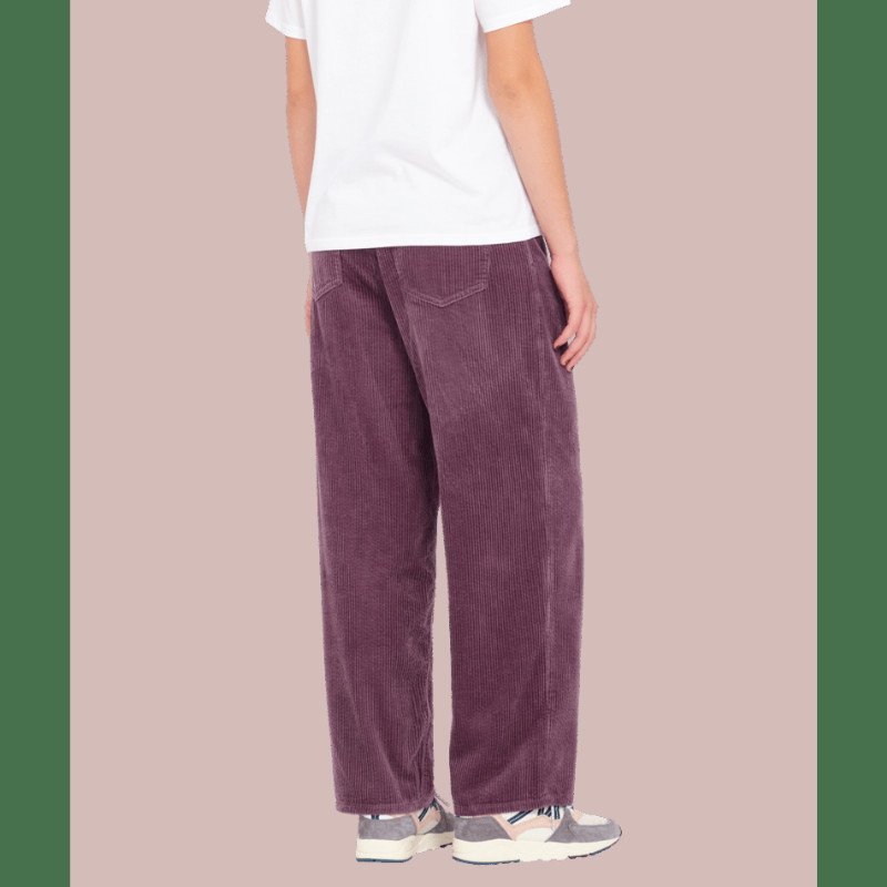 Weellow Cord Trousers in Vintage Violet